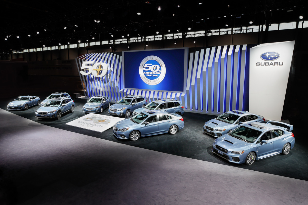Subaru выпустит ограниченную партию автомобилей к 50-летию на американском рынке - Фото 1