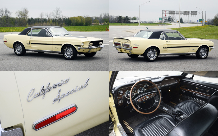 Издание Ford Mustang California Special напомнило о модели 1968 года - Фото 1
