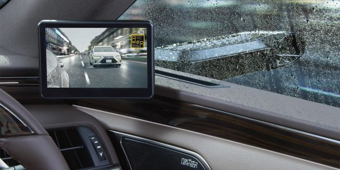 Седан Lexus ES получит камеры вместо боковых зеркал - Фото 1